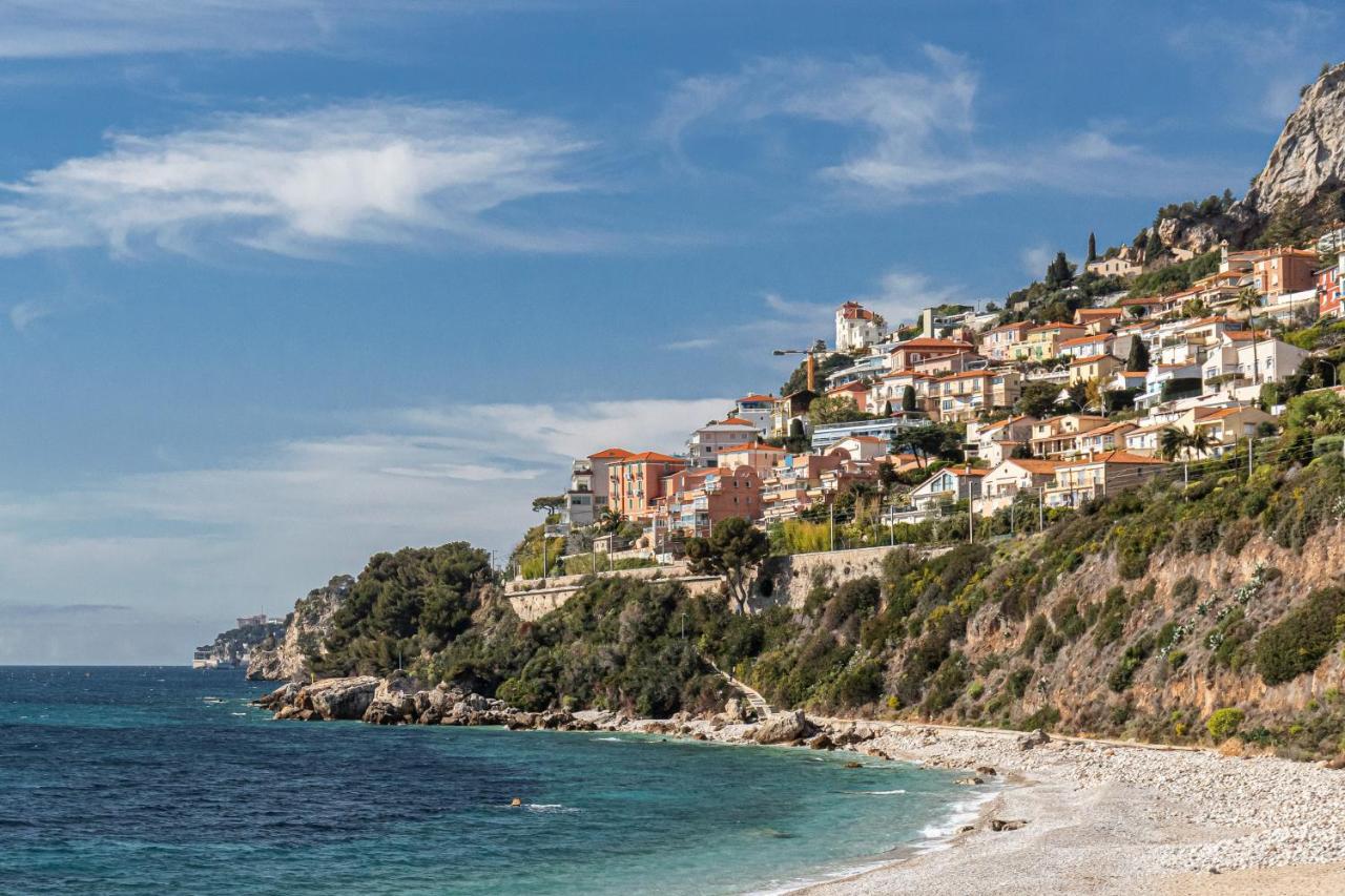 Le Golfe Bleu - Havre De Paix En Bord De Plage Roquebrune-Cap-Martin Exteriér fotografie