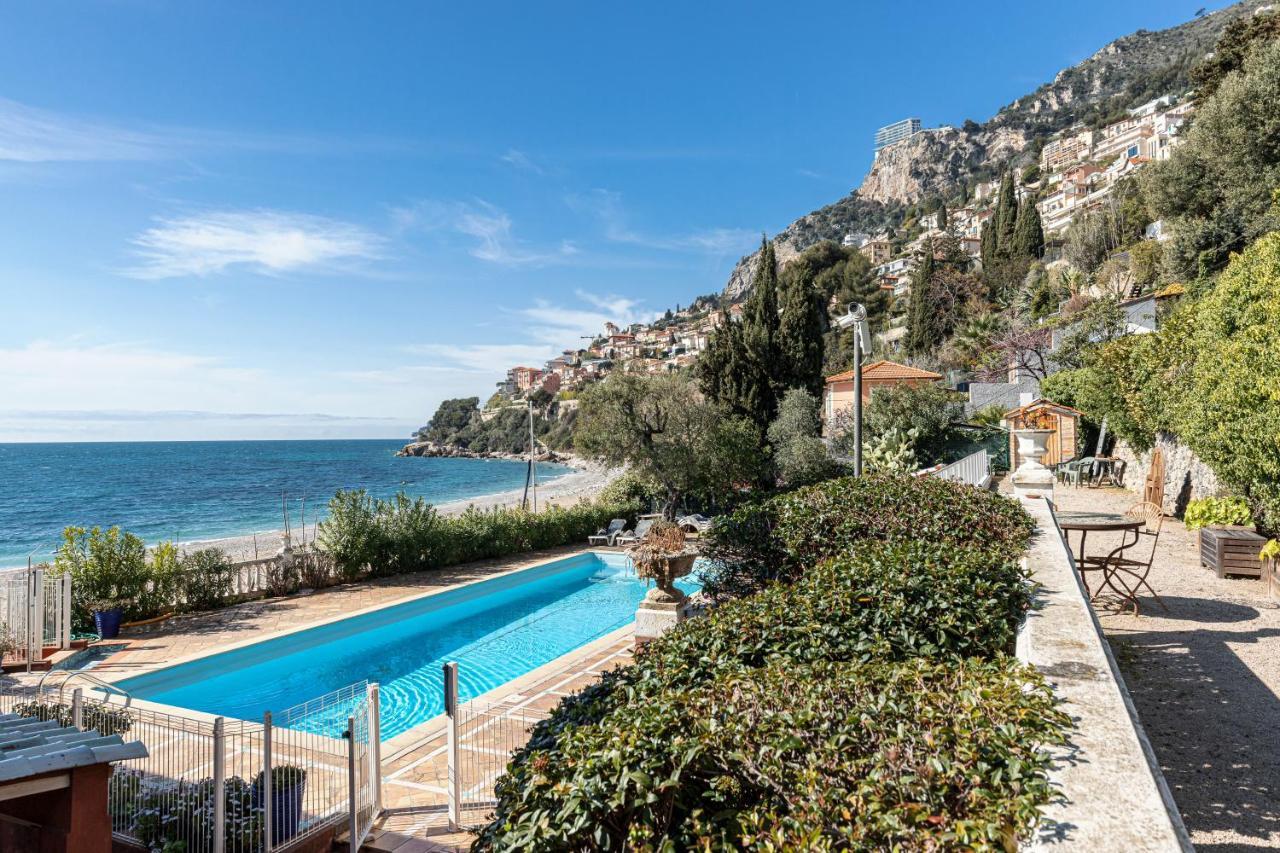 Le Golfe Bleu - Havre De Paix En Bord De Plage Roquebrune-Cap-Martin Exteriér fotografie
